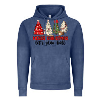 Vintage Denim merry christmas let s play ball baseball Vintage Hoodie - MaliasSmallBusiness
