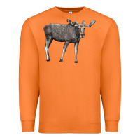 Carrot Moose Buck Deer Premium Sweatshirt - LillyAllenDesigns