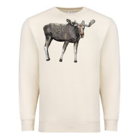 Sandshell Moose Buck Deer Premium Sweatshirt - LillyAllenDesigns