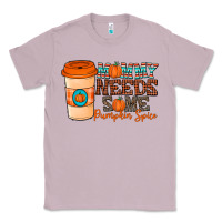 Lilac mommy needs some pumpkin spice Classic Tee - CowhideDigitalArt