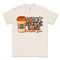Natural mommy needs some pumpkin spice Classic Tee - CowhideDigitalArt