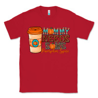 Red mommy needs some pumpkin spice Classic Tee - CowhideDigitalArt
