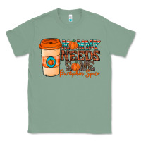 Sage mommy needs some pumpkin spice Classic Tee - CowhideDigitalArt