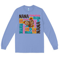 Colony Blue nana nana nana with hearts Long Sleeve Tee - AdoDesignShop