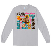 Nana Nana Nana With Hearts Long Sleeve Tee | Teevron