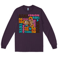 Plum nana nana nana with hearts Long Sleeve Tee - AdoDesignShop