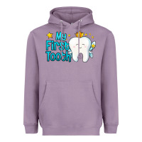 Lavender my first tooth tooth fairy Heavyweight Hoodie - Jasminsmagicworld