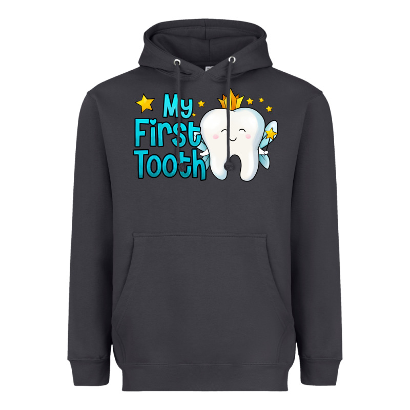 My First Tooth Tooth Fairy Heavyweight Hoodie by Jasminsmagicworld | Teevron