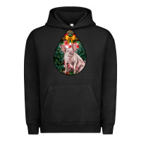 Pigment Black christmas pig Urban Hoodie - LillyAllenDesigns