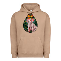 Pigment Burro christmas pig Urban Hoodie - LillyAllenDesigns