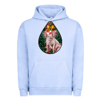 Pigment Grape Ice christmas pig Urban Hoodie - LillyAllenDesigns