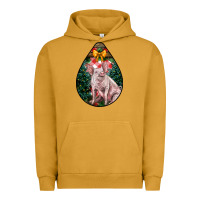 Pigment Peanut Butter christmas pig Urban Hoodie - LillyAllenDesigns