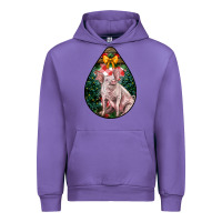 Tulip christmas pig Urban Hoodie - LillyAllenDesigns