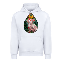 White christmas pig Urban Hoodie - LillyAllenDesigns