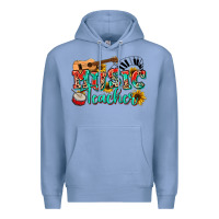 Colony Blue music teacher Premium Hoodie - NancyCooperArtShop