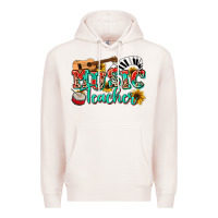 Pale Pink music teacher Premium Hoodie - NancyCooperArtShop