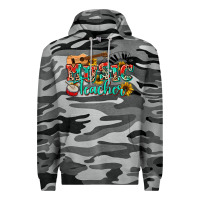 Slate Camo music teacher Premium Hoodie - NancyCooperArtShop