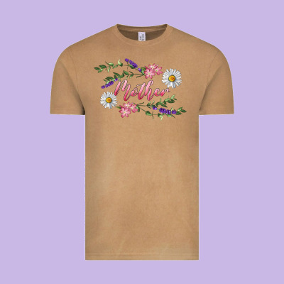 Vintage Tee floral mother
