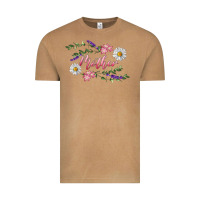 Vintage Camel floral mother Vintage Tee - RanaPortraitStore