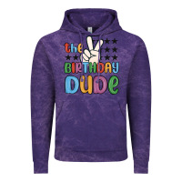 Cloud Purple the birthday dude Vintage Hoodie - MaliasSmallBusiness
