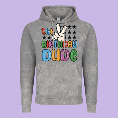 Vintage Hoodie the birthday dude