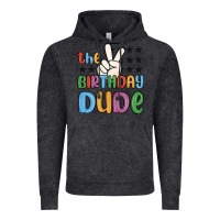 Vintage Black the birthday dude Vintage Hoodie - MaliasSmallBusiness