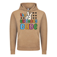 Vintage Coffee the birthday dude Vintage Hoodie - MaliasSmallBusiness