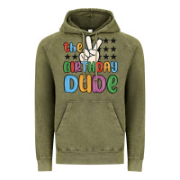 Vintage Olive the birthday dude Vintage Hoodie - MaliasSmallBusiness