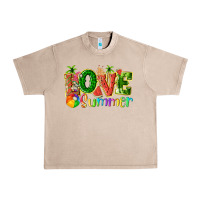 French Oak love summer with watermelon tbw Urban Heavy Tee - texasbilliewilder