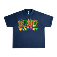 Navy love summer with watermelon tbw Urban Heavy Tee - texasbilliewilder