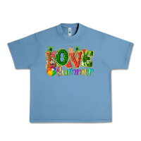 Pebble Blue love summer with watermelon tbw Urban Heavy Tee - texasbilliewilder