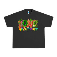 Pigment Black love summer with watermelon tbw Urban Heavy Tee - texasbilliewilder