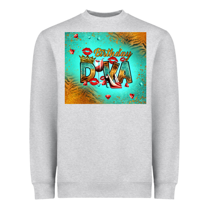 Birthday Diva Heavyweight Sweatshirt by RanaPortraitStore | Teevron