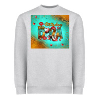 Heather Grey birthday diva Heavyweight Sweatshirt - RanaPortraitStore