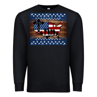 Black god bless america american flag tumbler Premium Sweatshirt - Jasminsmagicworld