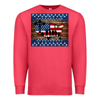 Cardinal god bless america american flag tumbler Premium Sweatshirt - Jasminsmagicworld