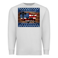Dove Grey god bless america american flag tumbler Premium Sweatshirt - Jasminsmagicworld