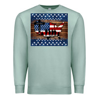 Seafoam god bless america american flag tumbler Premium Sweatshirt - Jasminsmagicworld
