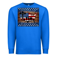 True Royal god bless america american flag tumbler Premium Sweatshirt - Jasminsmagicworld