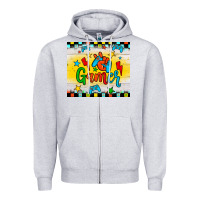 Heather Grey gamer Zipper Hoodie - JahusDesignShop