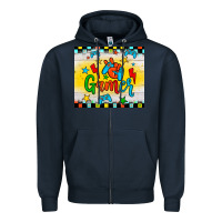Navy gamer Zipper Hoodie - JahusDesignShop