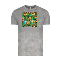 Cloud Rock avacado with turquoise and leopard background mug coaster Vintage Tee - BarkalooDesign