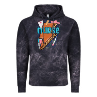 Cloud Black nurse lightning bolt Vintage Hoodie - MaliasSmallBusiness