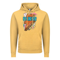 Vintage Mustard nurse lightning bolt Vintage Hoodie - MaliasSmallBusiness