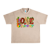 French Oak love summer with strawberry Urban Heavy Tee - texasbilliewilder