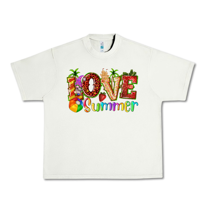 Love Summer With Strawberry Urban Heavy Tee by texasbilliewilder | Teevron