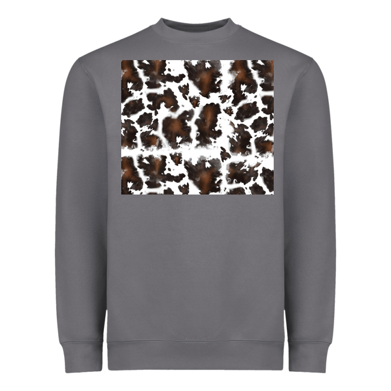 Cowhide Pattern Heavyweight Sweatshirt by RanaPortraitStore | Teevron
