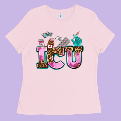 Icu Ladies Tee Designed By Adodesignshop