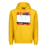 Lemon crayons add your text Premium Hoodie - NancyCooperArtShop