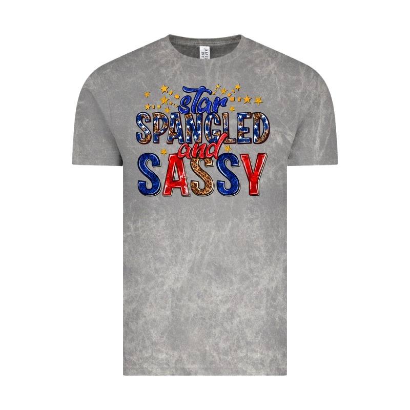 Star Spangled And Sassy Billie Wilder Vintage Tee by texasbilliewilder | Teevron